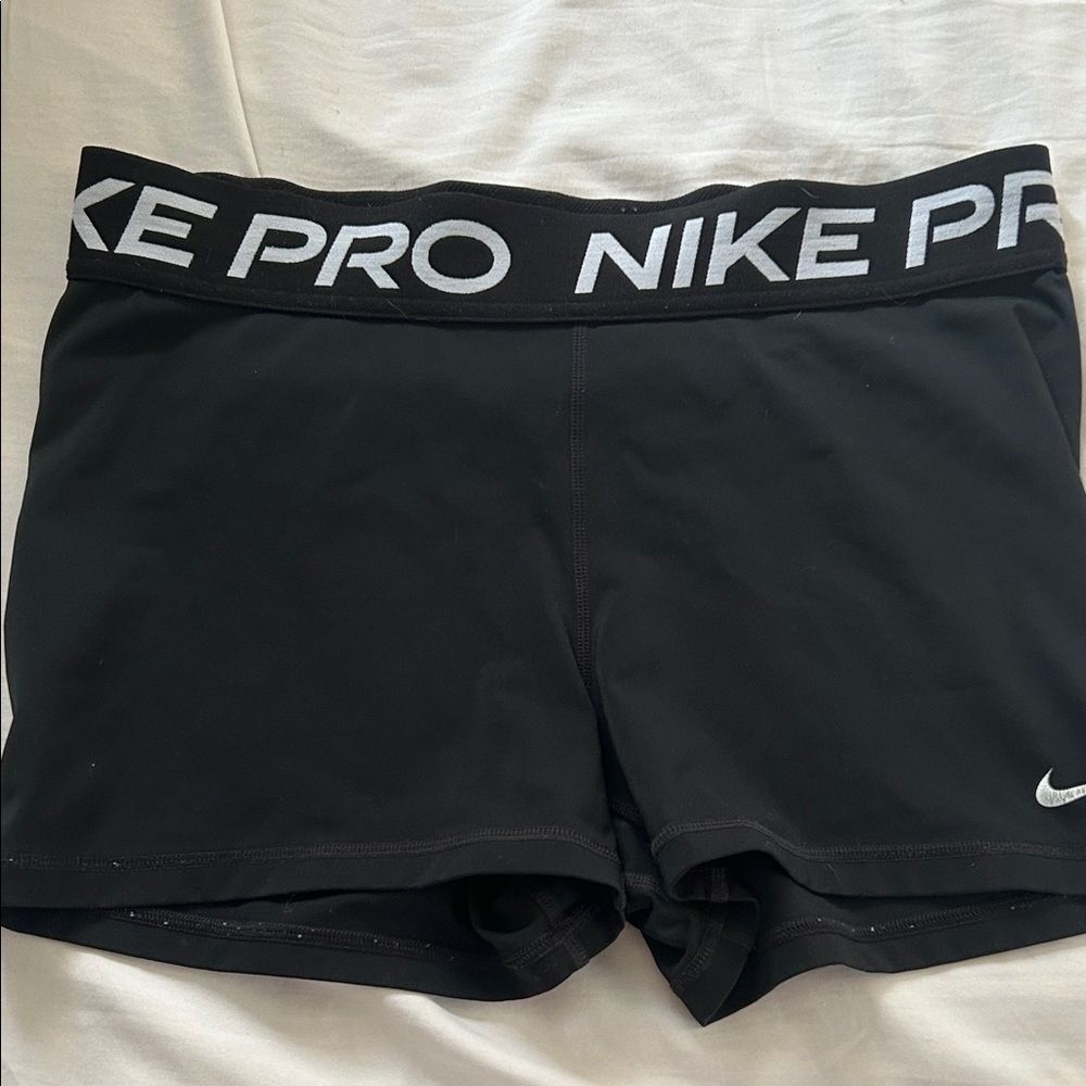 Nike Pro Women's Athletic Black Shorts